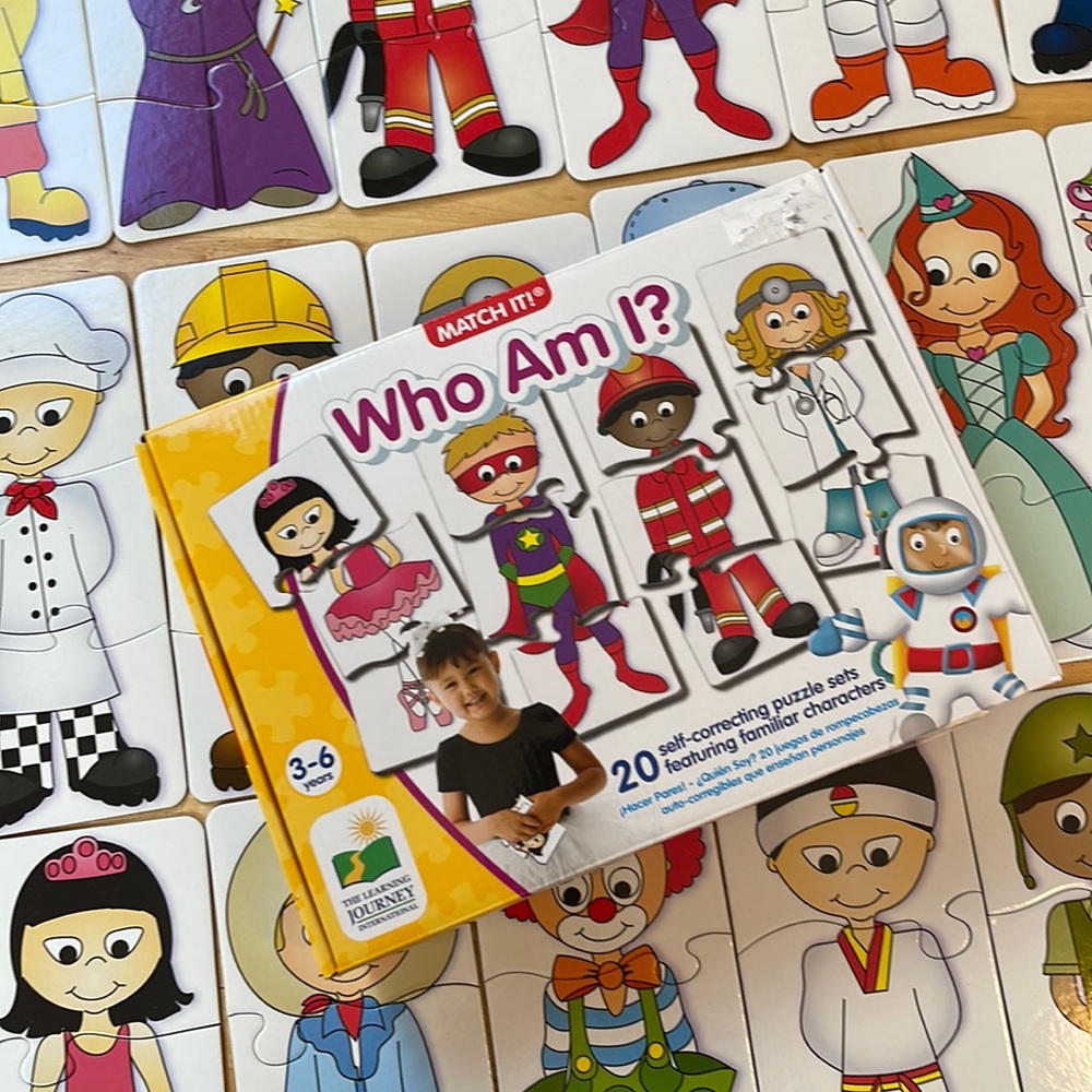 EUC The Learning Journey “Who Am I?” Self-correcting puzzles